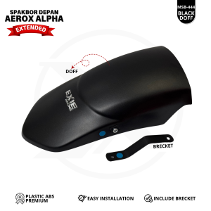 Spakbor Depan Aerox Alpha Turbo - Sambungan Spakbor Aerox Extended Exie Art