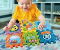 Huanger HE0527 (6+4pcs Set) Educational Activity Cube. 