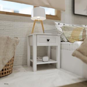 SB Design Square KONCEPT FURNITURE ตู้ข้าง 1 ลิ้นชัก DISNEY รุ่น MICKEY-MC 45 (45x40x55 ซม.)