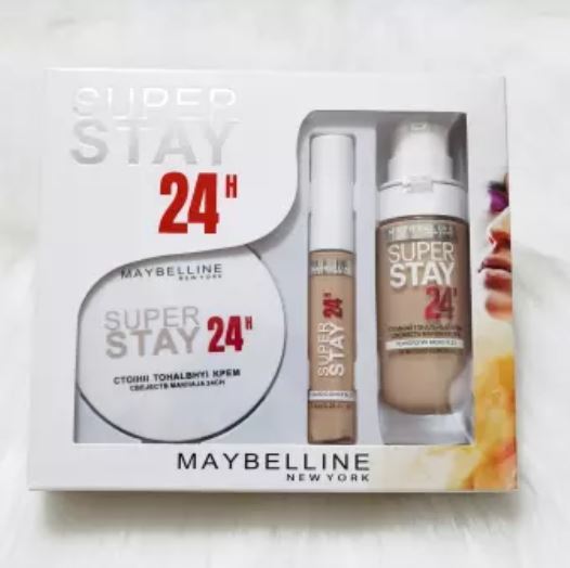 BB New Maybellin e Super stay 24H.3in1 set Face powder, Liquid