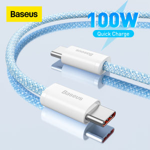 Baseus 100W USB C Cable USB C To USB Type C Cable For Macbook Pro iPad PD Fast Charger Cord Type-C Cable For Xiaomi Samsung