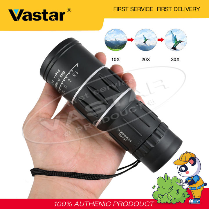Vastar 16X52 High Over Monocular Telescope 98 8000M Plastic