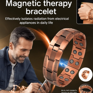 Jewelry Electromagnetic Radiation Cure Rheumatism Vintage Magnets Health and Environmental Protection