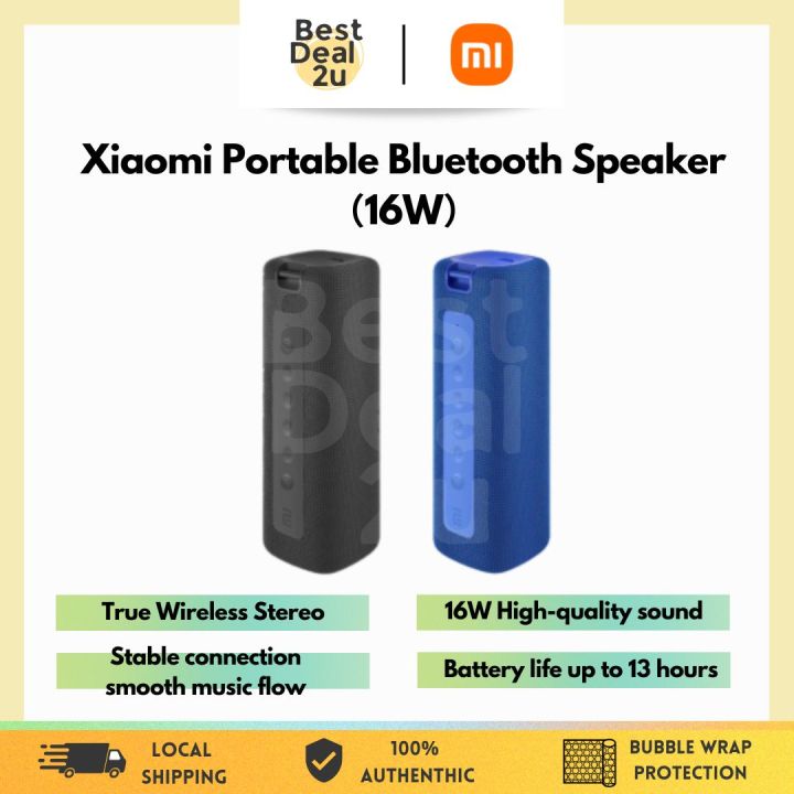 [XIAOMI 6 MONTHS WARRANTY] 🔊Xiaomi Mi Portable Bluetooth Speaker (16W)🔊 ...