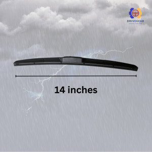 CARALL Universal Windshield Hook Type Hybrid Wiper Blade - Premium All-Weather Performance