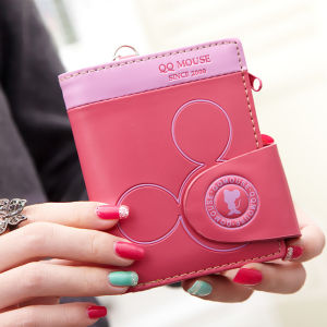 Women small wallet cartoon cute coin purse hasp card holder womens wallets and purses female wallets famous brand for Credit Cards Coin Pocketr