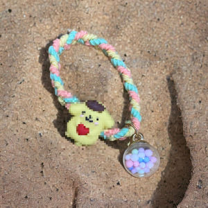 Harga Grosir - Ikat Rambut Sanrio / Ikat Rambut Anak Kepang Elastis / Gelang Karet Rambut Aesthetic