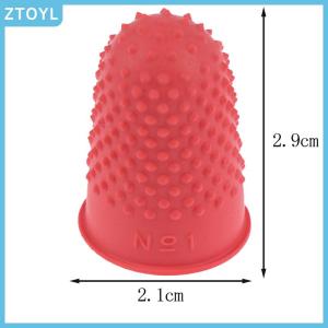 ZTOYL  5Pcs Counting Cone Rubber Thimble Protector Sewing Quilter Finger Tip Craft
