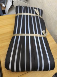 Daun resleting waterproof scotlet/menyala 1 list abu no.3 100 yard