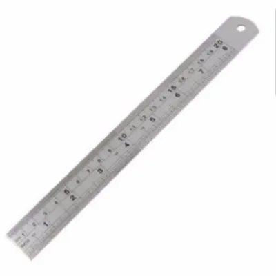 Penggaris Besi Mistar Ruler Steel 150 cm 1.5 m meter mtr 1500 mm mili