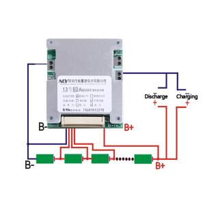 Professional 13 Series Li-Ion for Protection Board BMS for Ternary Batteries Manganese Electrical