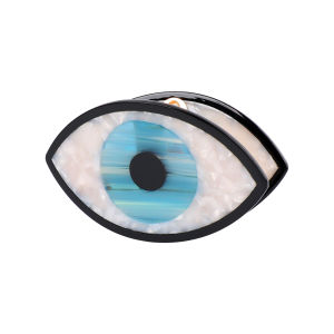 [Cutewomen2020]Fashion Blue Eye Hair Claw Clips Hairpins Unique Design Halloween Evil eye Hair Clips Women Hair Accessories
