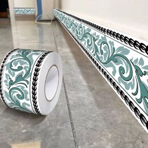 NEXTYOO 5/10 Meter Wall Base Self Adhesive Thickened Skirting Line Fashion Anti-collision Decoration Strips Living Room