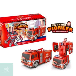 Mainan Anak MOBIL TRASFORMER FIRE PIONNER Robot Autobot Transformer