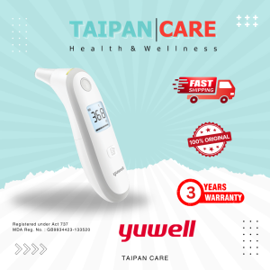 Yuwell YHT200 Infrared Ear Thermometer Digital Temperature Meter Baby Kids Adult Fever Monitor