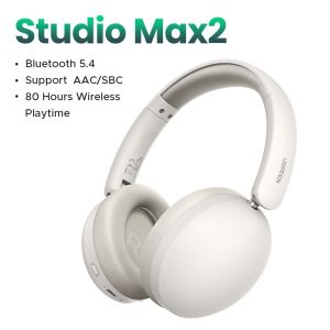 UGREEN Studio Max2 Wireless Bluetooth 5.4 Headphone Hi-Res Certified HiFi Earphone with 3D Spatial Audio Noise Cancellation AAC/SBC 80 Hours Long Battery Life