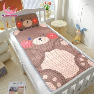 Chiếu điều hòa cho bé cao su non 5D 60x120cm chiếu mềm mát thấm hút tốt giúp bé ngủ ngon