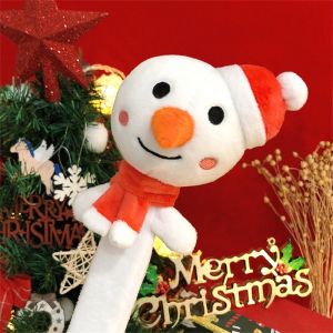 FUNG MALL Đồ chơi nhồi bông Dây đeo cổ tay giáng sinh Ông già Noel Nai sừng tấm Tuần Lộc Vòng tay tát giáng sinh Quà Tặng ngày lễ Hoạt hình Đồ chơi vòng tròn vỗ tay Trang trí lễ hội