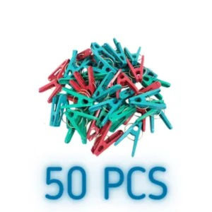50-200pcs Bulk Clothes Clip Plastic Laundry Pins Windproof Hanger Clips Sipit Ipit PH