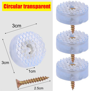 【XZxinzhan】24Pcs Furniture Leg Rubber Pads Antislip Floor Protectors Table Chair Leg Cover Shock Stand Absorber Cabinet Bottom Pad Funiture Parts
