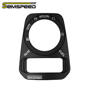 SEMSPEED Motorcycle CNC Door Switch Key Ignition Electric Button Cover For Honda FORZA350 Forza ADV 350 2022-2025