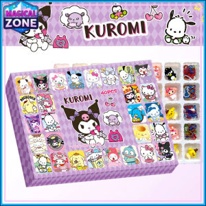 Sanrio Christmas Blind Box Kuromi Lotsothe Bear Mystery Box Accessories Anime Doll PVC Keychain Birthday Gifts