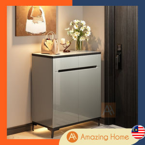 🔥Ready Stock🔥AmazingHome Modern Shoe Cabinet Storage With Drawer 80cm Shoes Storage Minimalist Design