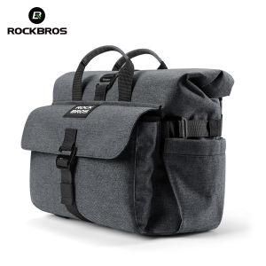 ROCKBROS Folding Bike Front Bag 11L Large Capacity Multifunctional Cycling Backpack Wear Resistant Travel Bag