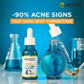 GARNIER Anti-Acne Serum (With 4% Vitamin C + Salicylic + Niacinamide + Aha To Fight Acne And Fade Dark Spots) 30Ml. 