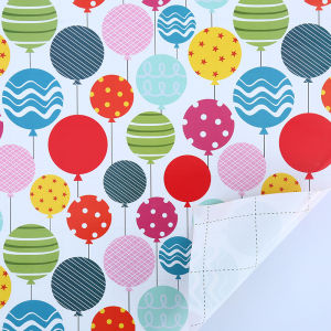 SG Thicken Rainbow Color Birthday Gift Wrapping Paper Waterproof for Present Packaging
