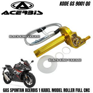 Gas Spontan Acerbis 1 Kabel Full CNC Gas Spontan Kontan Acerbis V2 Model Roller Universal Gas Spontan Roller