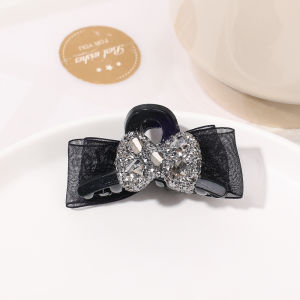 Kẹp tóc nơ lưới tóc mái kẹp tóc ngắn bên trán cô gái kẹp tóc nhỏ Kẹp Tóc kẹp hai mặt đầu công chúa