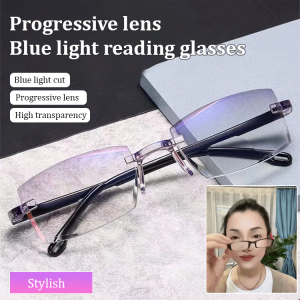 Blue light blocking reading glasses Blue light blocking glasses Diamond-edged reading glasses Framel
