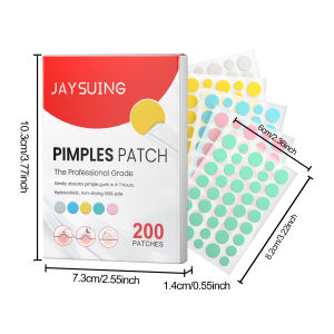 【200PCS】Star Pimple Patch Waterproof Colorful Cute Invisible Anti-Acne Patch Face Repair Sticker Makeup Tool