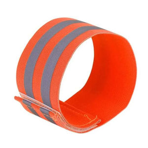 Gelang Reflektif Safety Reflective Arm Wrist Ankle Band Sepeda Olahraga Lari Malam Running Cycling Hiking Climbing