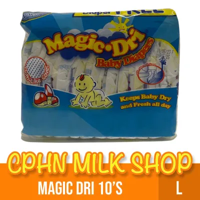 Magic Dri 10s (Variations) XXL | XL | L | M | NB-S Tape Baby Diaper