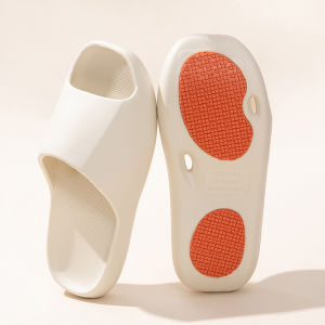Free Shipping Non-Slip Slippers For Women With Rubber Pads WomenS Summer Indoor Home Slippers Quick-Drying Thick-Soled Suitable For Bathroom Use And Also For Elderly People
