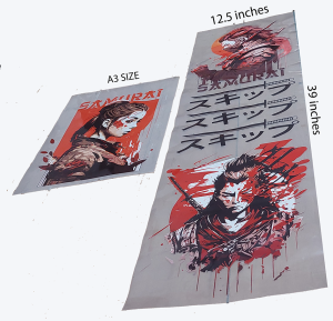 PREMIUM QUALITY DTF PRINT (12.5 X 39) HIGH RESOLUTION