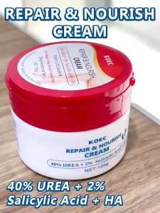 KOEC Urea 40% Foot cream for frost protection and crack prevention 100g Nourishing foot cream for cracked heels