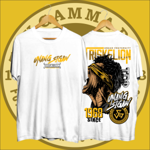 TEAM ITIK CLOTHING TRISKELION BY NATURETAU（UNANG SIGAW design ) TAU GAMMA PHI GRAND FRATERNITY Tshirt for men Cotton 210GSM