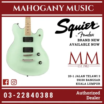 Squier Contemporary Starcaster Electric Guitar Maple FB Surf Pearl