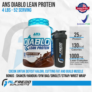 ANS Performance Diablo Protein 4 Lbs Whey Protein + Fat Burner Formula