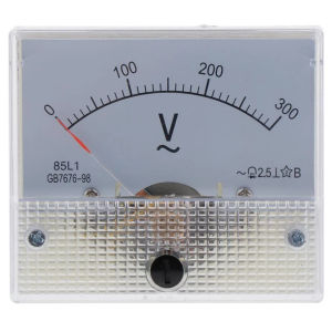 85L1 Pointer AC Voltmeter Class 2.5 Analog Voltage Voltmeter Panel Meter 0-150V 250V 300V 450V 500V