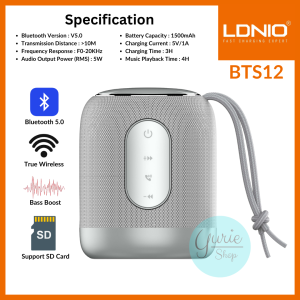 LDNIO Wireless Speaker BTS12 BTS13 Shocking Bass Hifi Bluetooth Portable