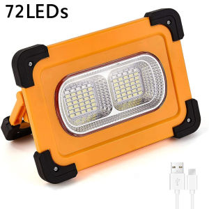 Upgrade 336LED Portable Solar Light Spotlight Outdoor Solar Lamp Emergency Lighting Camping Flashligh Solar Flood Light USB Rechargeable