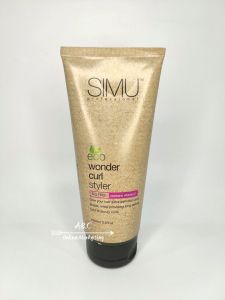 SIMU ECO WONDER CURL STYLER Professional Salon SLS Free 200ml