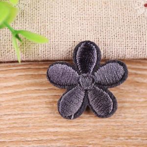 FANI Small Flower Dress Kids Bags Clothing Accessories Embroidered Clothes Decorative Applique Embroidery Stickers Iron On Patches Sewing Patch