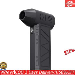 [ToolOutlet]Tower Fan with High-Speed Turbo Jet Blower and Bright LED Light 130000RPM Brushless Motor for Efficient Air Circulation