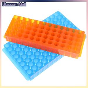 [Blossom] ชั้นวางหลอดทดลองแบบหมุนเหวี่ยง60ช่องแบบอเนกประสงค์แผงคู่ขนาด0.5มล. 1.5มล. สินค้าใหม่