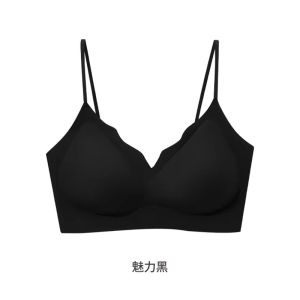 Áo ngực nữ Áo ngực liền mảnh kiểu áo vest mỏng mùa hè dây đeo ẩn